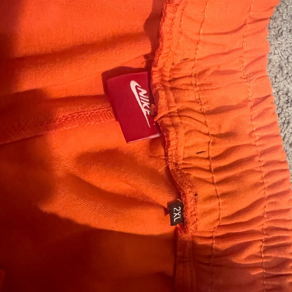 NWT Brand New Vintage Y2K Nike Orange Track Suit Pants And Jacket Mens Size 2XL - Picture 2 of 7